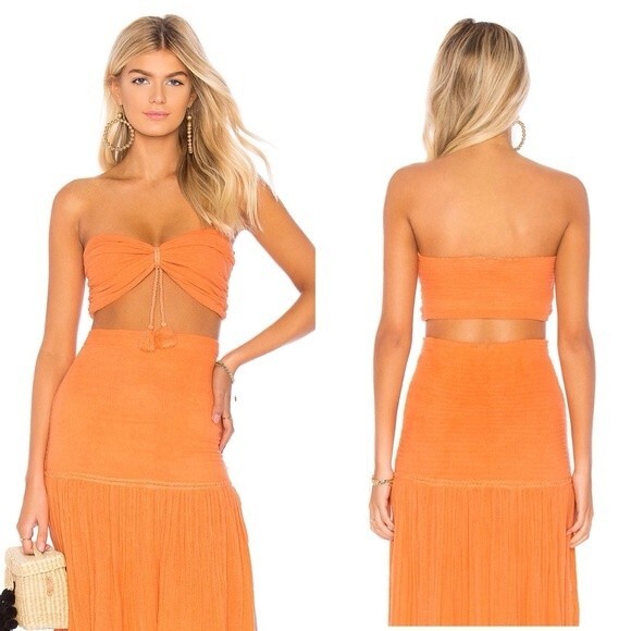 Jen's Pirate Booty Ceri Bralette  and Maxi Skirt Set in Embers S NWOT - Picture 2 of 12